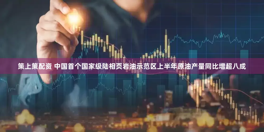 策上策配资 中国首个国家级陆相页岩油示范区上半年原油产量同比增超八成
